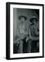 Native American & African American Cowboys-null-Framed Art Print