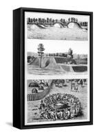 Native American Archaeological Sites, USA, 1901-null-Framed Stretched Canvas