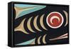 Native American Art III-Kathy Mahan-Framed Stretched Canvas