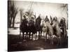 Native American Chiefs-Edward S Curtis-Stretched Canvas