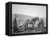 Native American Cree People of Western Canada, C.1890-American Photographer-Framed Stretched Canvas