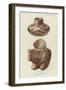 Native American Earthenware Vessels from the Middle Mississippi Valley-null-Framed Giclee Print