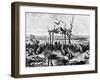 Native American Funeral Customs, C1870-null-Framed Giclee Print