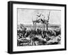 Native American Funeral Customs, C1870-null-Framed Giclee Print