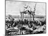 Native American Funeral Customs, C1870-null-Mounted Giclee Print