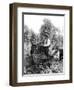Native American Hop Pickers, 1909-Asahel Curtis-Framed Premium Giclee Print