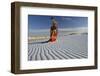 Native American in Full Regalia, White Sands National Monument, New Mexico, USA Mr-Alex Heeb-Framed Photographic Print