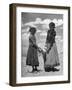 Native American Indian Children Playing with Ram-Loomis Dean-Framed Photographic Print