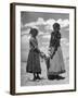 Native American Indian Children Playing with Ram-Loomis Dean-Framed Photographic Print