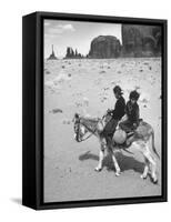 Native American Indian Children-Loomis Dean-Framed Stretched Canvas