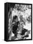 Native American Indian Mother Holding a Baby-Loomis Dean-Framed Stretched Canvas