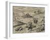 Native American Indians Going Down River Rapids, 1590-Theodore de Bry-Framed Giclee Print