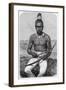 Native American Man, California, 1880-Science Source-Framed Giclee Print