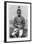 Native American Man, California, 1880-Science Source-Framed Giclee Print