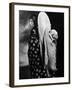 Native American Mother and Her Baby, Happily Hanging on Her Back in Glacier Park-Emil Otto Hoppé-Framed Photographic Print