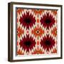 Native American Pattern-tukkki-Framed Art Print
