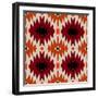 Native American Pattern-tukkki-Framed Art Print