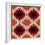 Native American Pattern-tukkki-Framed Art Print