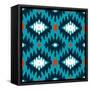 Native American Pattern-tukkki-Framed Stretched Canvas