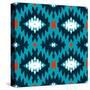 Native American Pattern-tukkki-Stretched Canvas