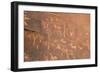 Native American Petroglyphs, Valley of Fire State Park, Nevada, Usa-Ethel Davies-Framed Photographic Print