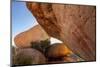 Native American pictographs at Council Rocks, Coronado National Forest, Arizona, USA-Chuck Haney-Mounted Photographic Print