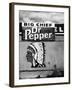 Native American Profile and Dr. Pepper Sign, San Ysidro, New Mexico-Kevin Lange-Framed Photographic Print