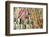 Native American Rugs. Albuquerque, New Mexico, USA. Central Ave, Route 66-Julien McRoberts-Framed Photographic Print