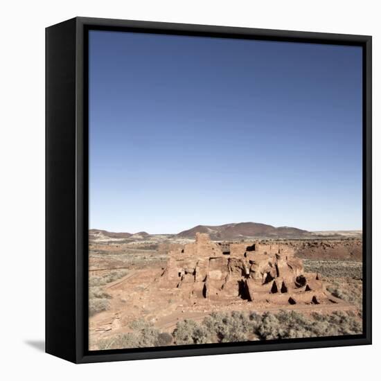 Native American Ruins at Wupatki National Monument, Arizona, USA-Luc Novovitch-Framed Stretched Canvas