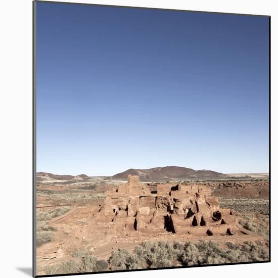Native American Ruins at Wupatki National Monument, Arizona, USA-Luc Novovitch-Mounted Photographic Print