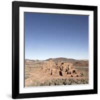 Native American Ruins at Wupatki National Monument, Arizona, USA-Luc Novovitch-Framed Photographic Print