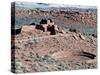 Native American Ruins at Wupatki National Monument, Arizona, USA-Luc Novovitch-Stretched Canvas