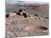 Native American Ruins at Wupatki National Monument, Arizona, USA-Luc Novovitch-Mounted Photographic Print