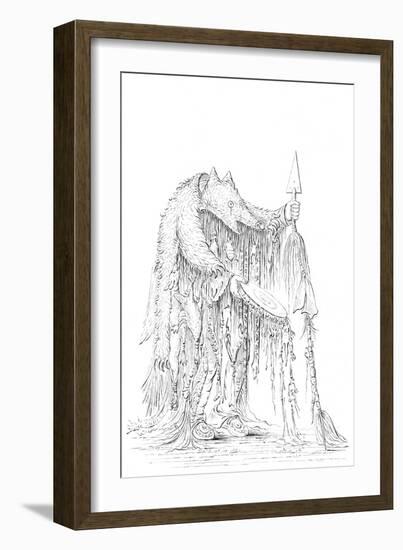 Native American Shaman, 1841-Myers and Co-Framed Giclee Print