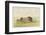 Native American Sioux Hunting Buffalo on Horseback-George Catlin-Framed Photographic Print