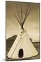 Native American Teepee, Grand Island, Nebraska, USA-Walter Bibikow-Mounted Photographic Print