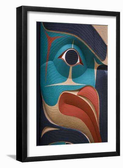 Native American Todem IX-Kathy Mahan-Framed Photographic Print