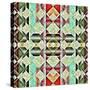 Native American Traditional Pattern-kgtoh-Stretched Canvas