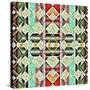 Native American Traditional Pattern-kgtoh-Stretched Canvas