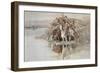 Native American War Party-Charles Marion Russell-Framed Giclee Print