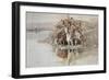 Native American War Party-Charles Marion Russell-Framed Giclee Print