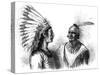 Native American Warriors, C1880-null-Stretched Canvas