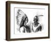 Native American Warriors, C1880-null-Framed Giclee Print