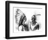 Native American Warriors, C1880-null-Framed Giclee Print