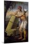 Native American with Bow and Arrow, Tobacco Merchant Sign, United States, 19th Century-null-Mounted Giclee Print