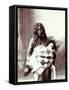 Native American Woman and Chiled, Woman and Baby of the Wichita Indian Tribe, 1899-null-Framed Stretched Canvas