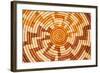 Native American Woven Background Pattern-mandj98-Framed Art Print