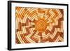 Native American Woven Background Pattern-mandj98-Framed Art Print