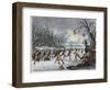 Native Americans: Ball Play, 1855-null-Framed Premium Giclee Print