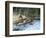 Native Americans in a Dugout Canoe on the Columbia River-null-Framed Giclee Print